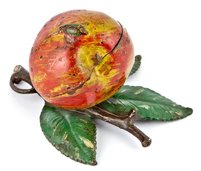 Lot 2 - Apple Cast Iron Bank Kyser & Rex With K&R...