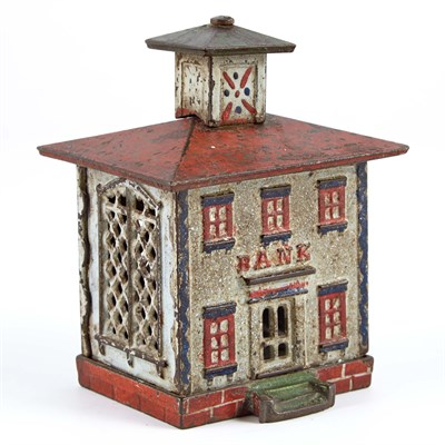 Lot 48 - Large Cupola Architectural Still Bank J & E...