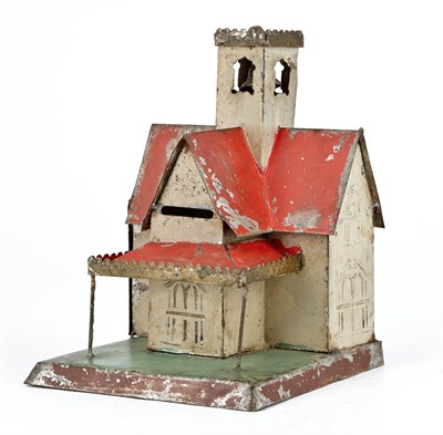 Lot 47 - Architectural Still Bank with Large Bell Tower...