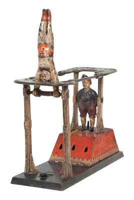 Lot 1 - Acrobat Cast Iron Mechanical Bank J & E...