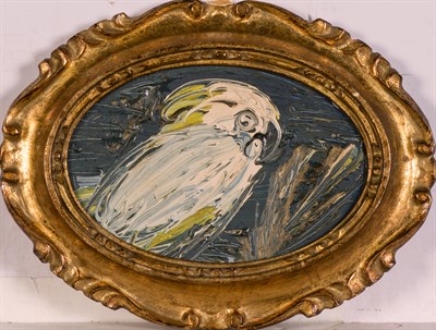 Lot 75 - Hunt Slonem American, b. 1951 Cockatoo, 1996...