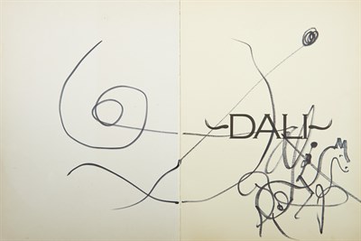 Lot 274 - DALI, SALVADOR LARKIN, DAVID. Dali. New York:...
