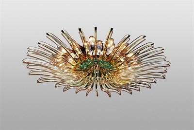 Lot 298 - Max Ingrand for Fontana Arte Glass Dahlia...