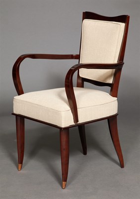 Lot 271 - Set of Four French Art Deco Fruitwood...