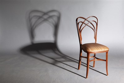Lot 204 - Pair of Thonet Viennese Secessionist Bentwood...