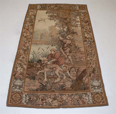 Lot 413 - Aubusson Tapestry France, 19th century Two...