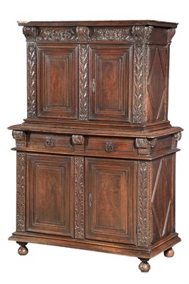 Lot 161 - French Walnut Buffet à Deux Corps 16th Century...