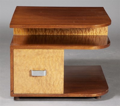 Lot 273 - Russell Wright Maple and Mahogany Low Table...