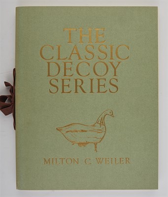 Lot 142 - WEILER, MILTON C. Classic Shorebird Decoys. A...