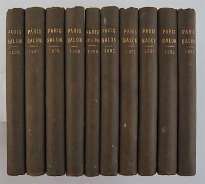 Lot 107 - [PARIS SALON] Catalogue illustré de peinture...
