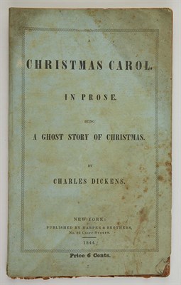 Lot 50 - DICKENS, CHARLES A Christmas Carol. In prose....
