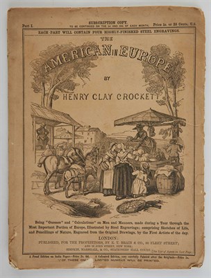 Lot 45 - CROCKETT, HENRY CLAY American in Europe. Being...