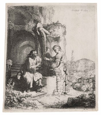 Lot 155 - Rembrandt van Rijn (1606-1669) CHRIST AND THE...