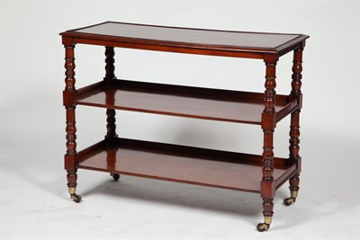Lot 436 - William IV Mahogany Étagère Height 34 1/2...