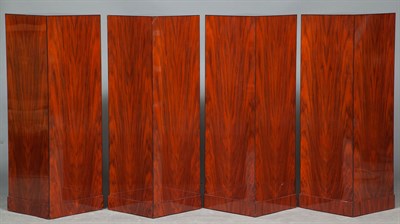 Lot 171 - Set of Four Rosewood Pedestals Height 42...