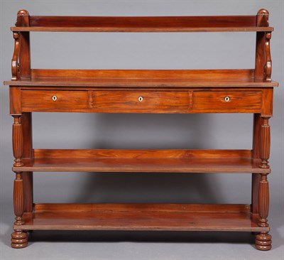 Lot 333 - Victorian Mahogany Chiffonier Height 57 3/4...