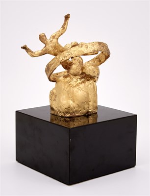 Lot 288 - Art Deco Style Gilt-Metal Miniature Model of...