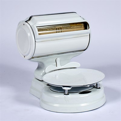 Lot 429 - Enameled Metal Scale Standard Computing Scale...