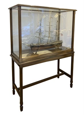 Lot 143 - Stained and Painted Wood and Metal Model of...