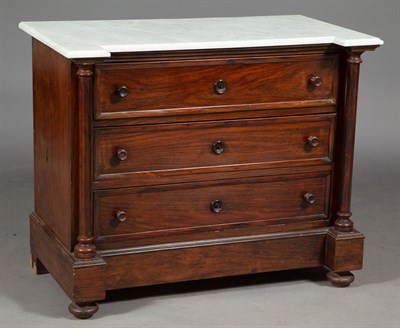 Lot 173 - Pair of Continental Rosewood Commodes Each...