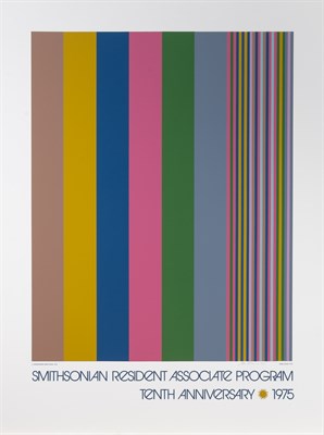 Lot 129 - Gene Davis (1920-1985) SMITHSONIAN RESIDENT...