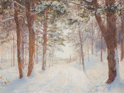 Lot 59 - Walter Launt Palmer American, 1854-1932 Road...