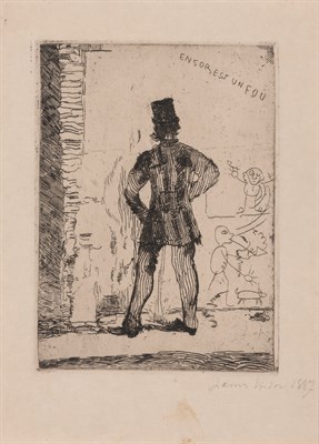 Lot 61 - James Ensor (1860-1949) LE PISSEUR (THE...