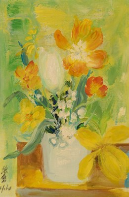 Lot 28 - Le Pho French/Vietnamese, 1907-2001 Fleurs...