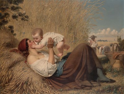 Lot 1 - Attributed to Rene Charles Edmond His Mid Day...