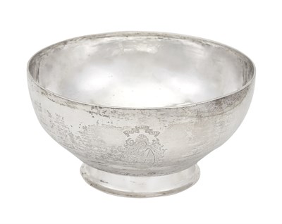 Lot 92 - George II Provincial Sterling Silver Punch...