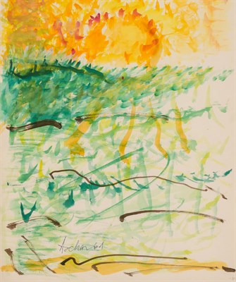 Lot 8 - Fritz Ascher German, 1893-1970 Untitled, 1961...