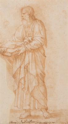 Lot 12 - Attributed to Perino del Vaga A Philosopher...
