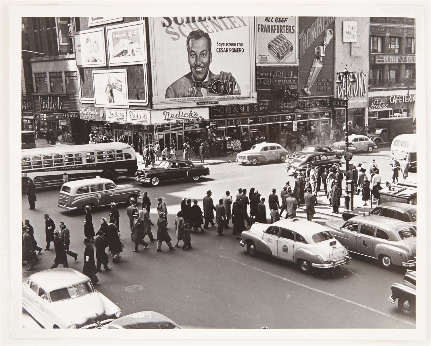 Lot 48 - NEWMAN, ARNOLD (1918-2006) Times Square,...