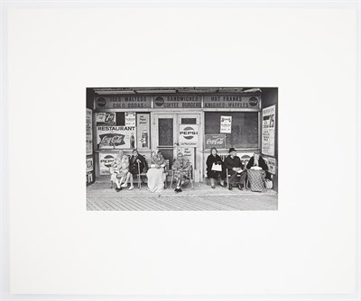 Lot 34 - JAFFEE, N. JAY (1921-1999) Boardwalk Scene,...