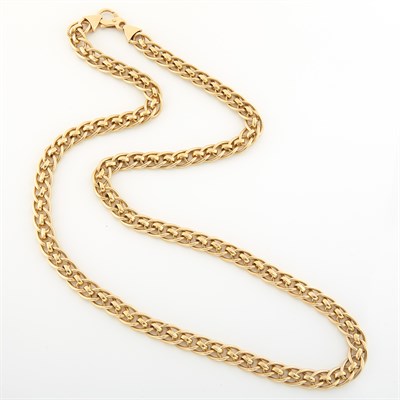 Lot 1358 - Long Gold Necklace