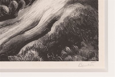 Lot 14 - Thomas Hart Benton (1889-1975) HAYSTACK (FATH...