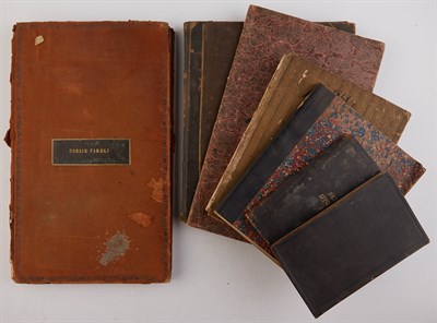 Lot 155 - [PARMLY, EHRICK] Group of bound manuscripts,...