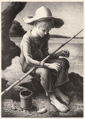 Lot 16 - Thomas Hart Benton (1889-1975) THE LITTLE...