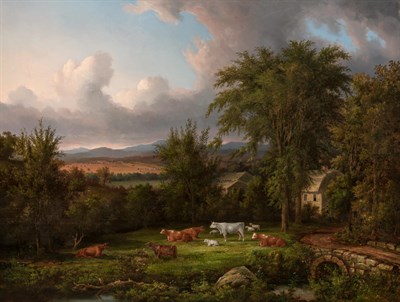 Lot 31 - John White Allen Scott American, 1815-1907 New...