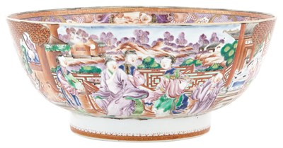 Lot 235 - Chinese Export Porcelain Mandarin Palette...