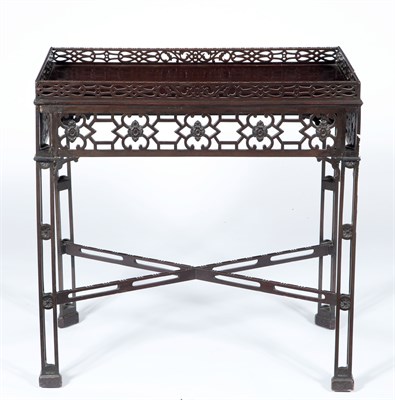 Lot 360 - George III Style Mahogany Tea Table Height 30...