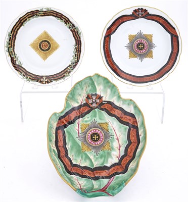 Lot 293 - Three Mottahedeh Russian Style Porcelain...
