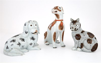 Lot 152 - Group of Mottahedeh & Co. Porcelain Figural...