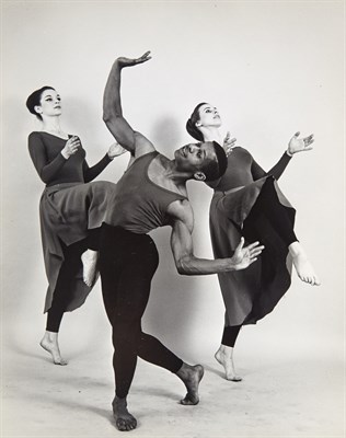 Lot 18 - DANCE PHOTOGRAPHY Group of approximately four...