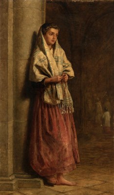 Lot 9 - Edwin Longsden Long British, 1829-1891 Young...