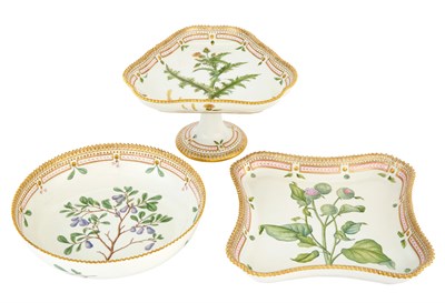 Lot 1079 - Group of Three Royal Copenhagen Porcelain...