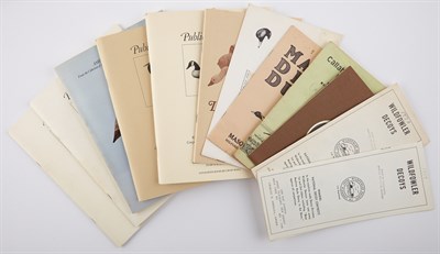 Lot 181 - [DECOYS - AUCTION AND DEALER CATALOGUES] Group...