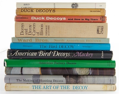 Lot 180 - [REFERENCE BOOKS - DECOY MANUFACTURING] Group...