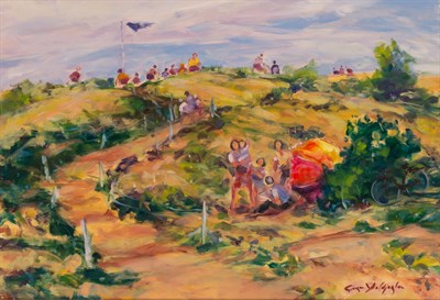 Lot 92 - Georges Yoldjoglou French, b. 1935 Dans Les...