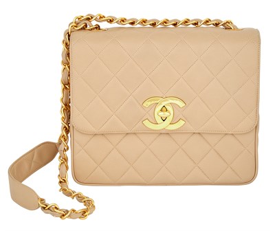 Lot 839 - Chanel Oversized CC Square Quilted Leather Flap Bag